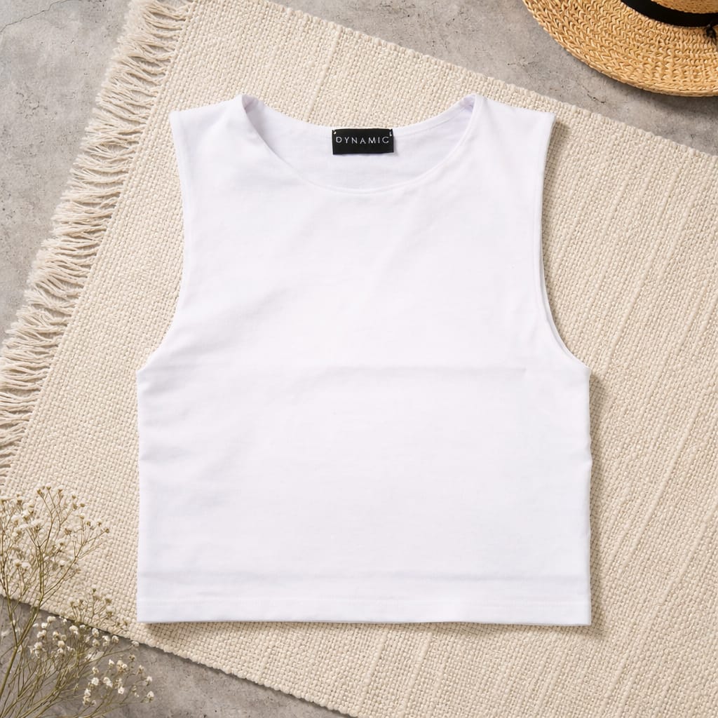 Top Básico Essential Blanco