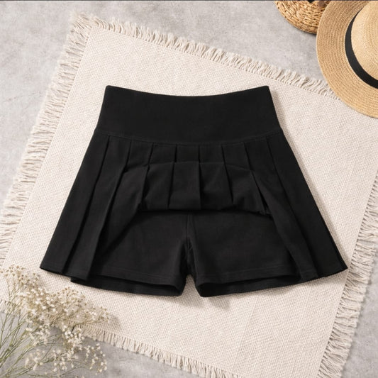 Skort Noir Plizada